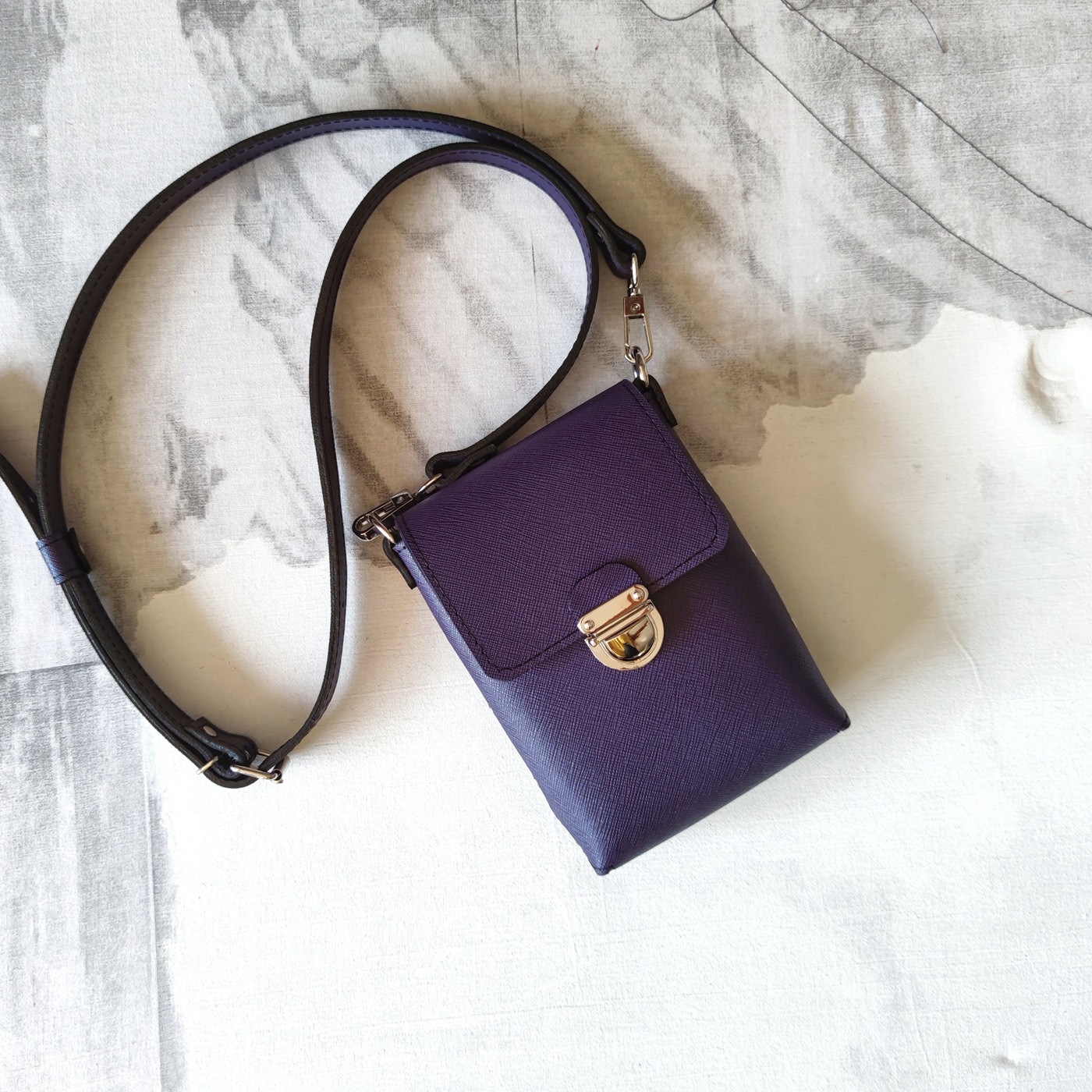 Tara Purple (mini-kabelka)