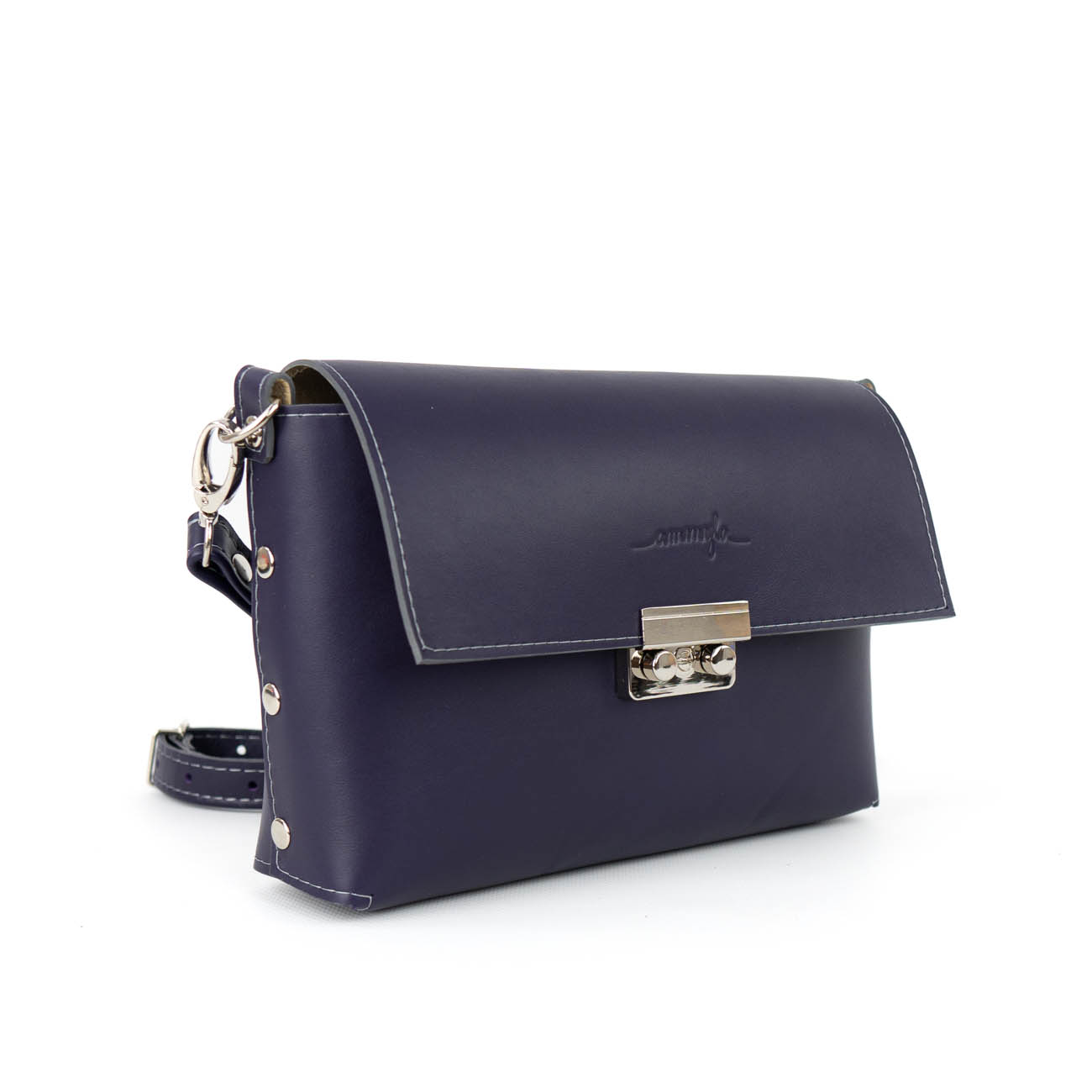 Kožená kabelka Portia (purple)