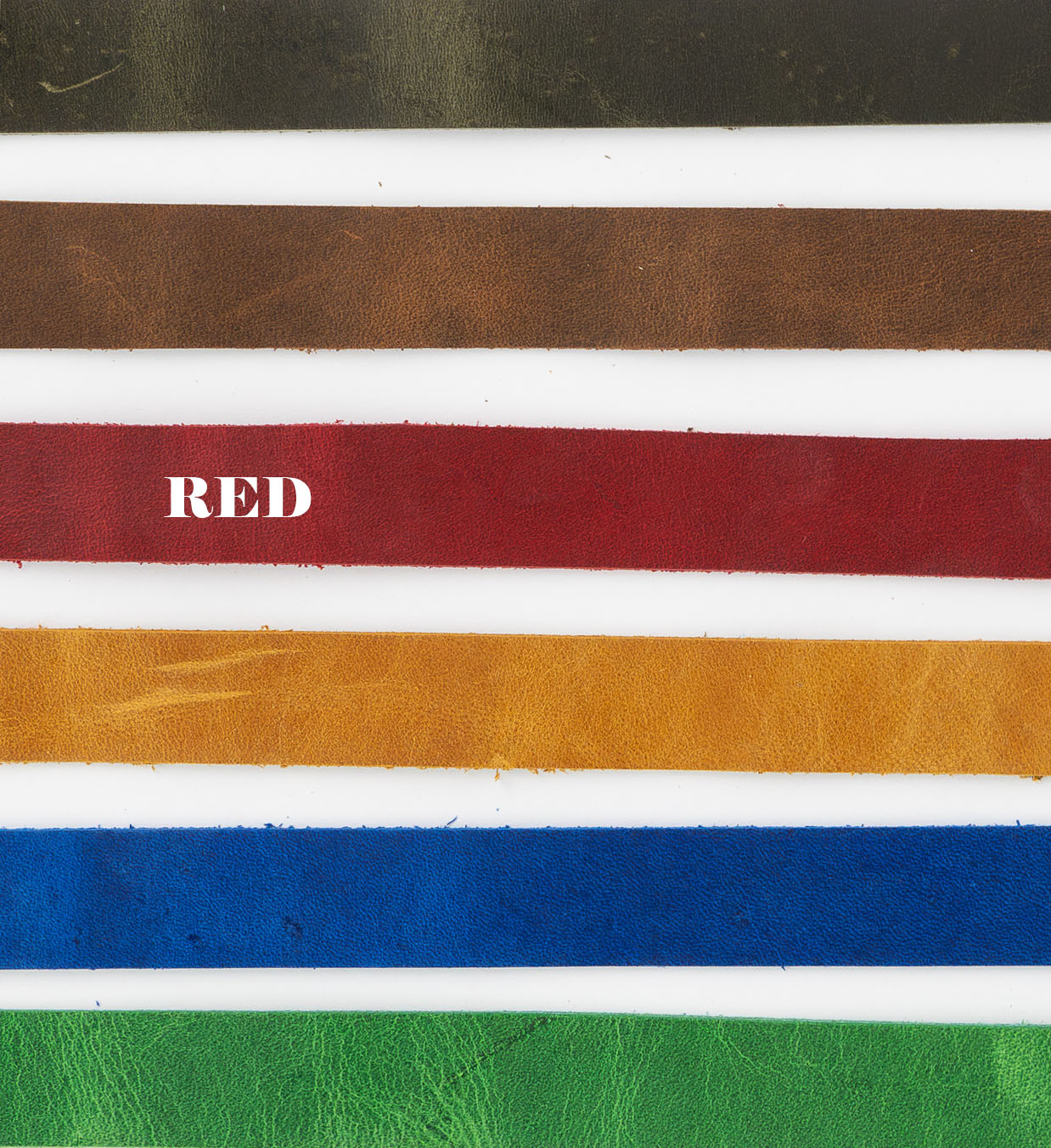 Kožený Joga popruh (rôzne farby)