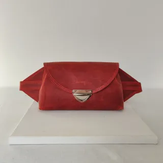 Kožená kabelka Tanya Chic (crazy red)