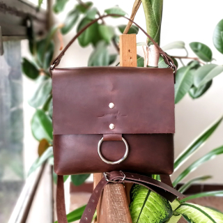 Kožená kabelka Lulu (brown)
